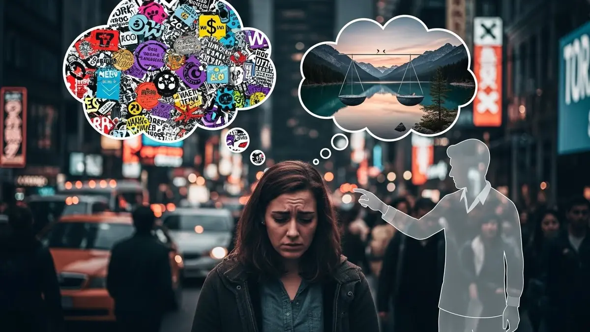 Ansiedade Urbana, Sobrecarga Mental e o Papel da Psicoterapia no Equilíbrio Emocional