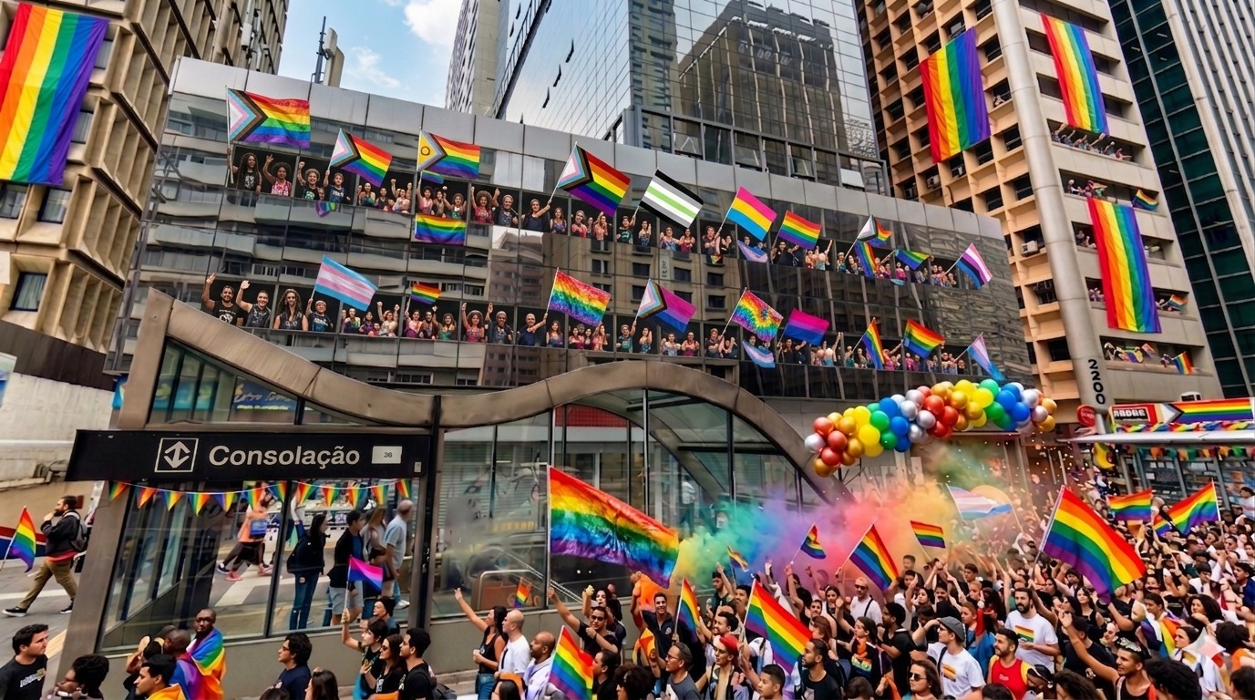 Camarote Paulista by SCRUFF estreia na Parada LGBT+ como festa na festa