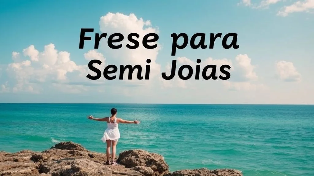 Frases para Semi Joias: Aumente suas Vendas Agora com Estas 32 Dicas!
