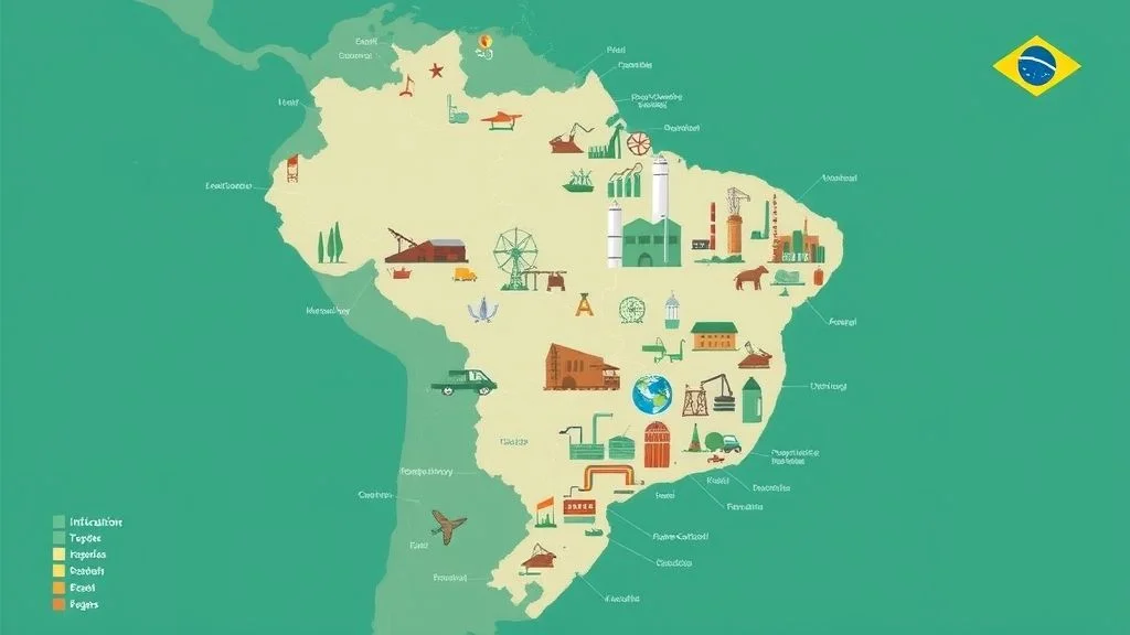 O Mapa das Indústrias Siderúrgicas no Brasil