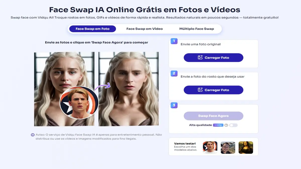 O Que É a Troca de Rosto com IA
