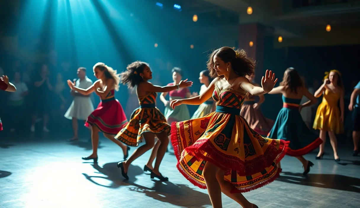 O que é dança de roda?