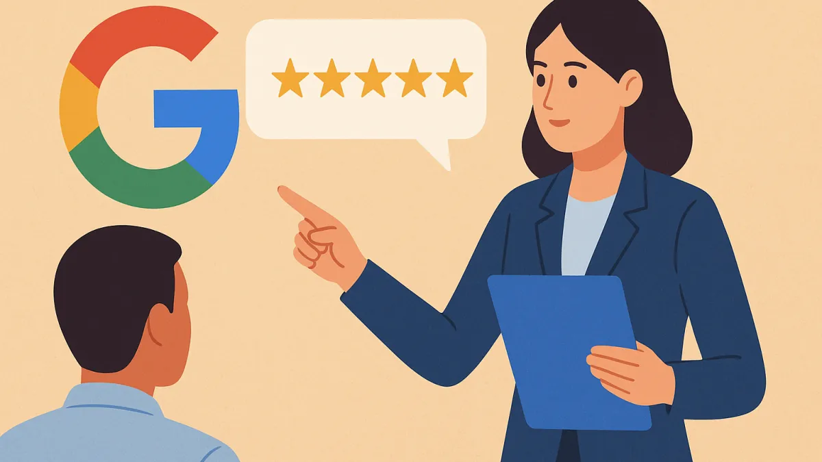 Como treinar equipe para pedir avaliações no Google sem ficar repetitivo