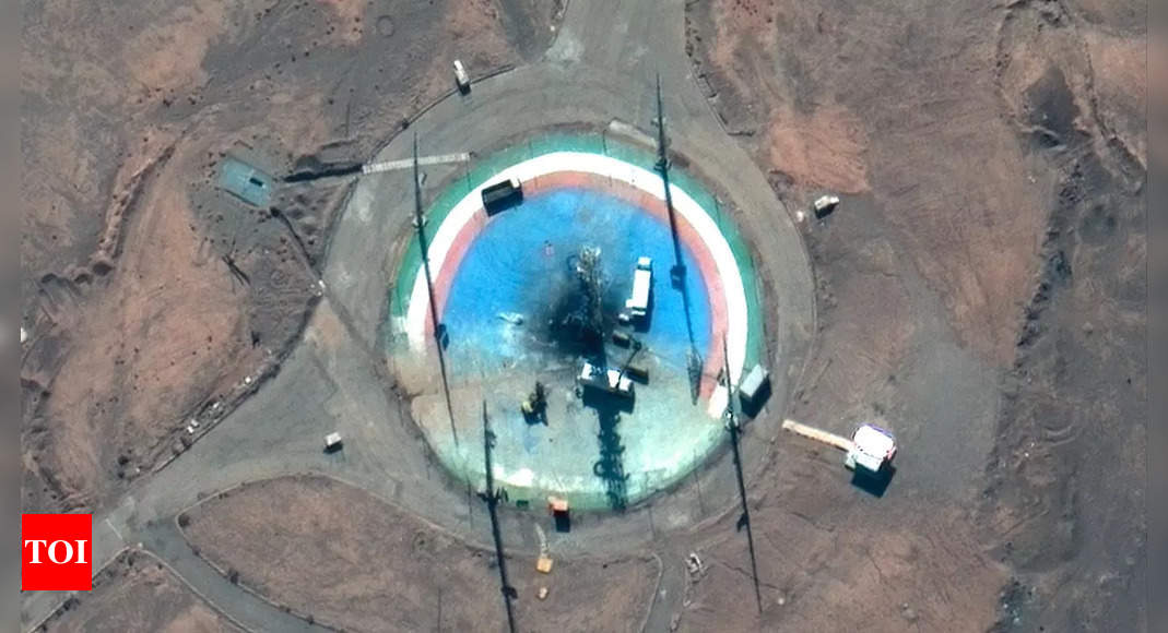 Fotos de satélite mostram que o Irã teve outro lançamento espacial fracassado