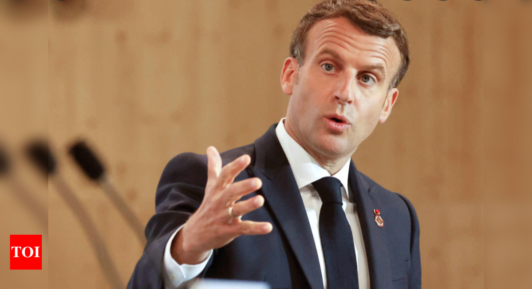 macron: Presidente francês Macron confirma candidatura para segundo mandato