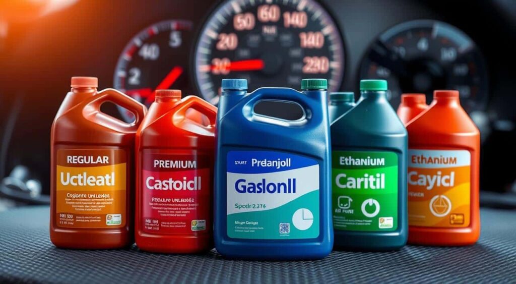 tipos de gasolina