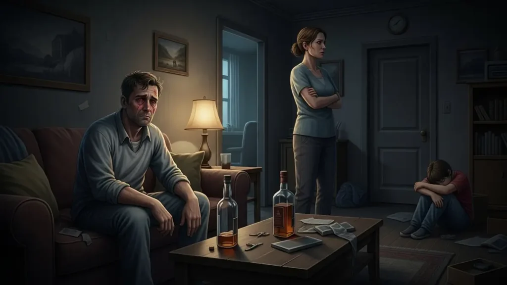 Impactos do Alcoolismo nas Relações Familiares
