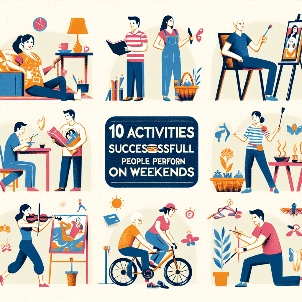 10 atividades que pessoas bem-sucedidas realizam nos finais de semana 10 atividades que pessoas bem-sucedidas realizam nos finais de semana