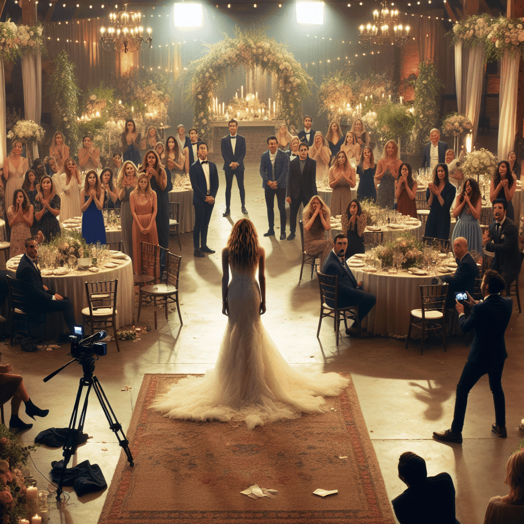 Noiva desiste do casamento durante cerimônia transmitida ao vivo Noiva desiste do casamento durante cerimônia transmitida ao vivo