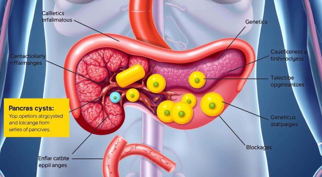 O que causa cisto no pâncreas? o que causa cisto no pâncreas