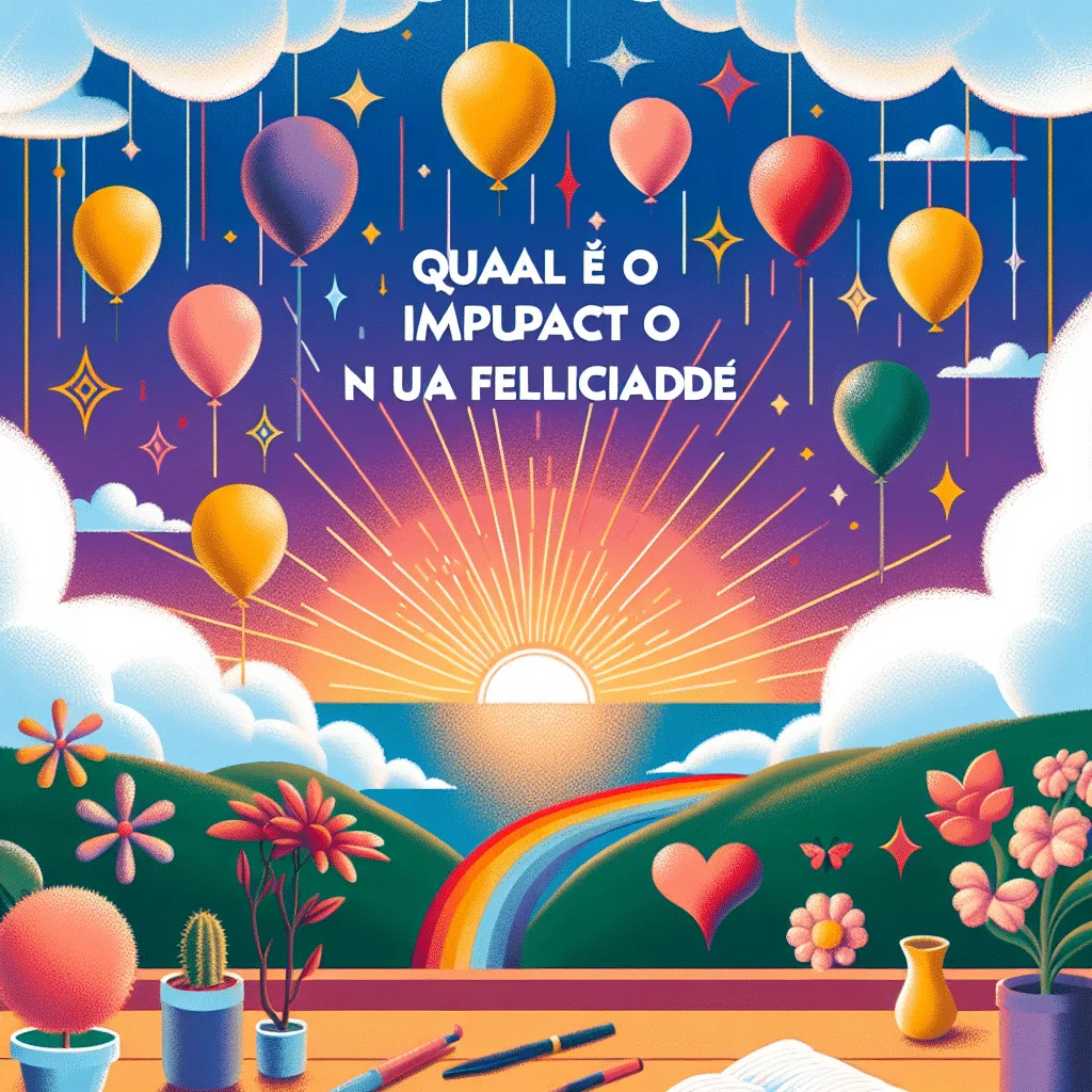qual é o impacto na sua felicidade
