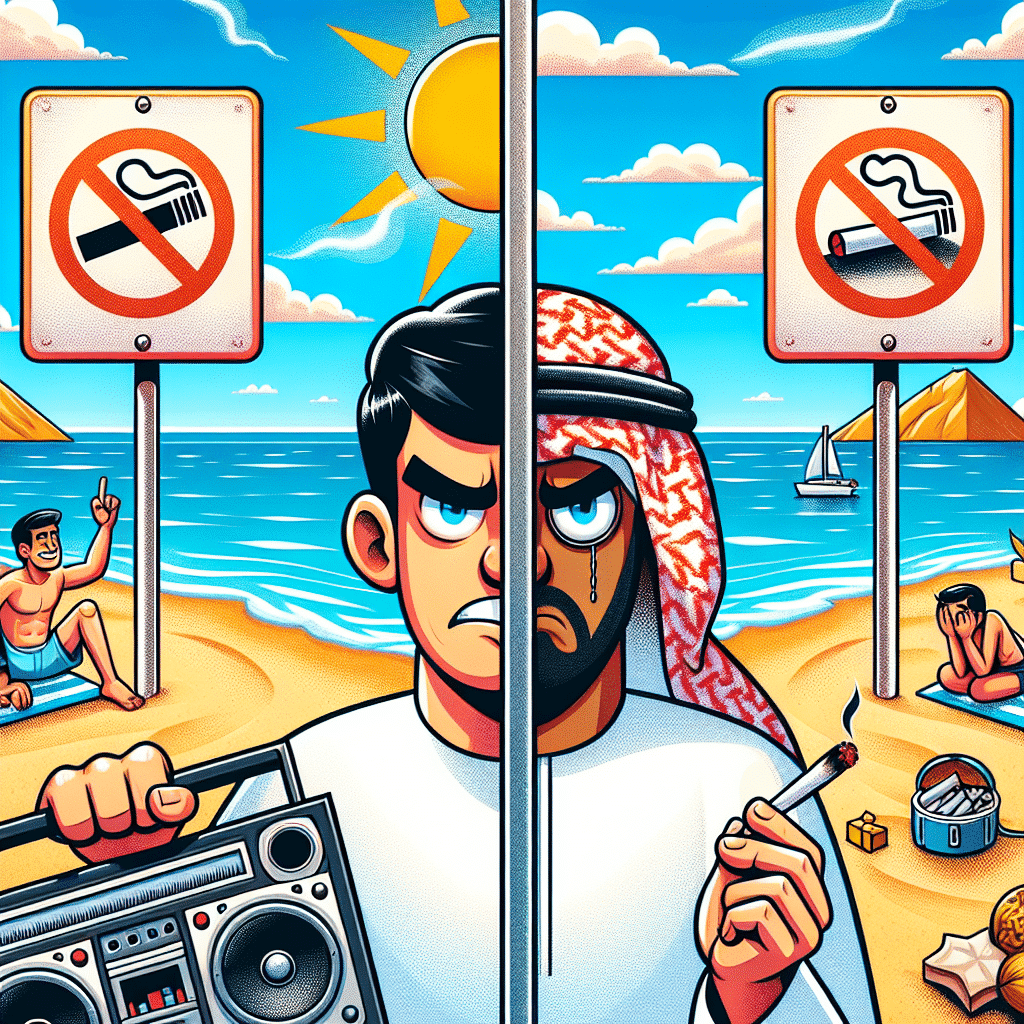 Leis que proíbem ouvir música na praia e fumar maconha em locais públicos servem apenas para inglês ver Leis que proíbem ouvir música na praia e fumar maconha em locais públicos servem apenas para inglês ver