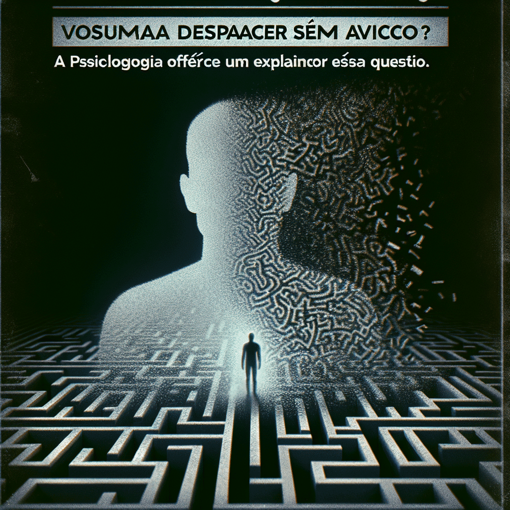 Você costuma desaparecer sem aviso? A psicologia oferece uma explicação para essa questão. Você costuma desaparecer sem aviso? A psicologia oferece uma explicação para essa questão.