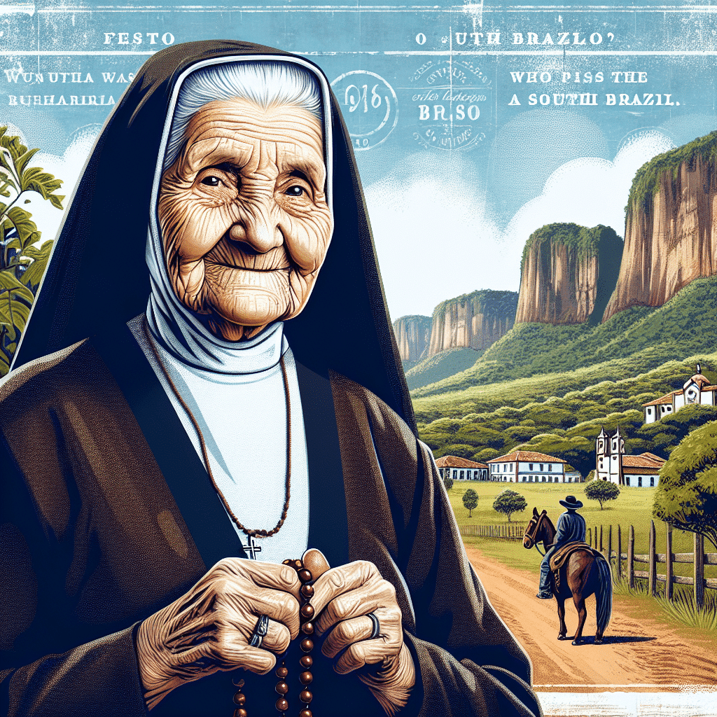 Quem foi a freira gaúcha que faleceu aos 116 anos? Quem foi a freira gaúcha que faleceu aos 116 anos?