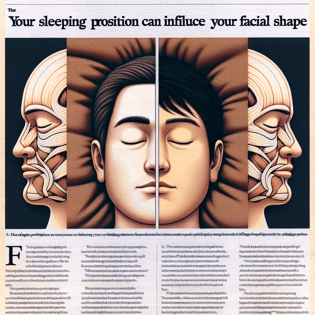 A posição de dormir pode influenciar o formato do seu rosto – A posição de dormir pode influenciar o formato do seu rosto -