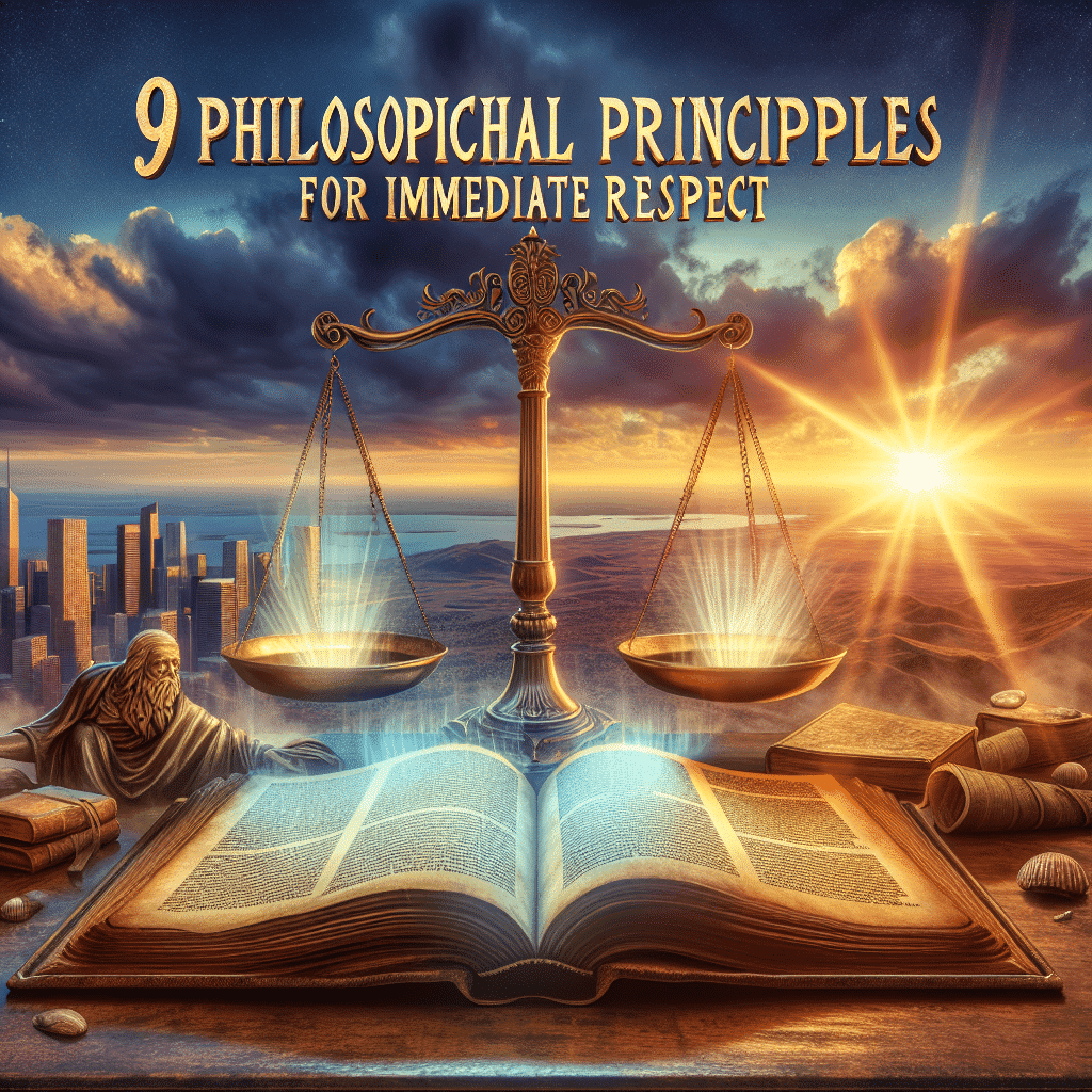 9 princípios filosóficos para conquistar respeito imediato – 9 princípios filosóficos para conquistar respeito imediato -