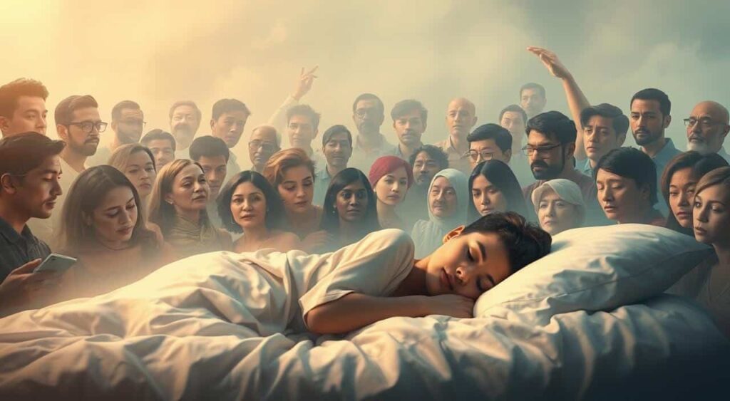 sonhos com estrangeiros