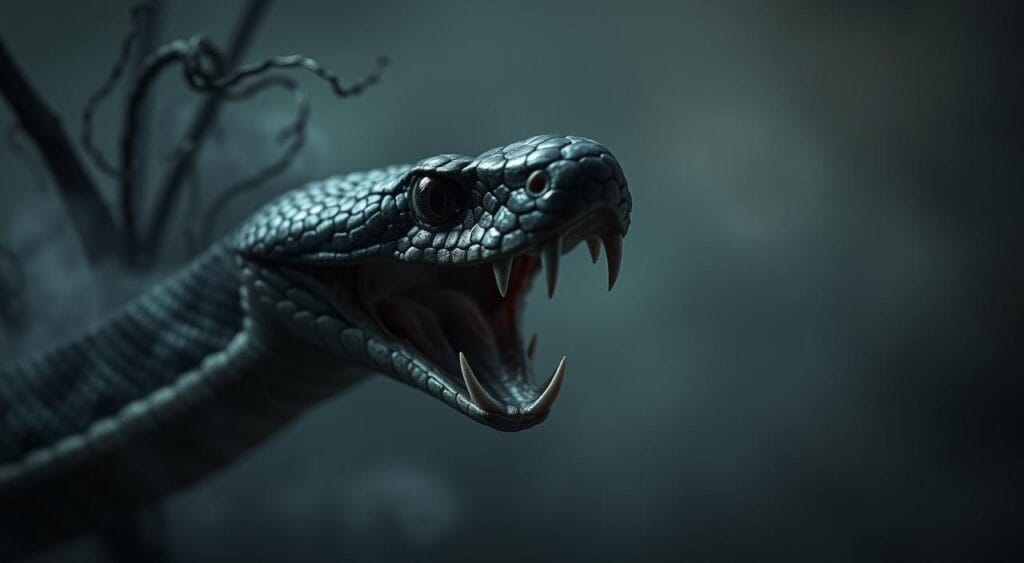 sonhar com cobra picando