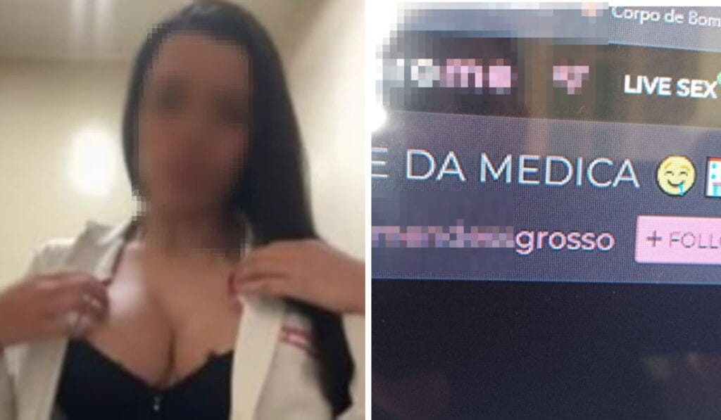 Dra Potente e os vídeos sensuais gravados em hospital -