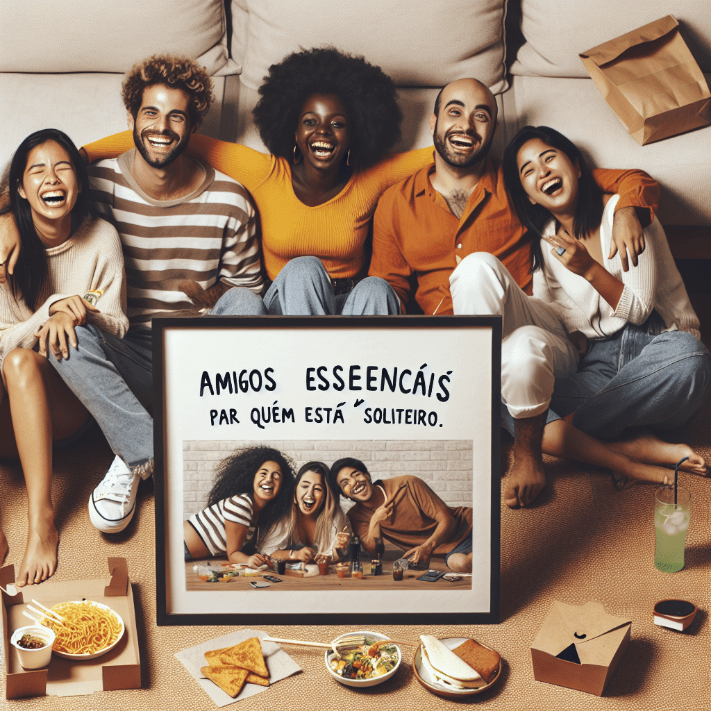 Amigos essenciais para quem está solteiro Amigos essenciais para quem está solteiro