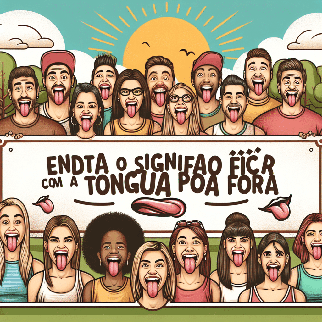 Entenda o significado de ficar com a língua para fora Entenda o significado de ficar com a língua para fora