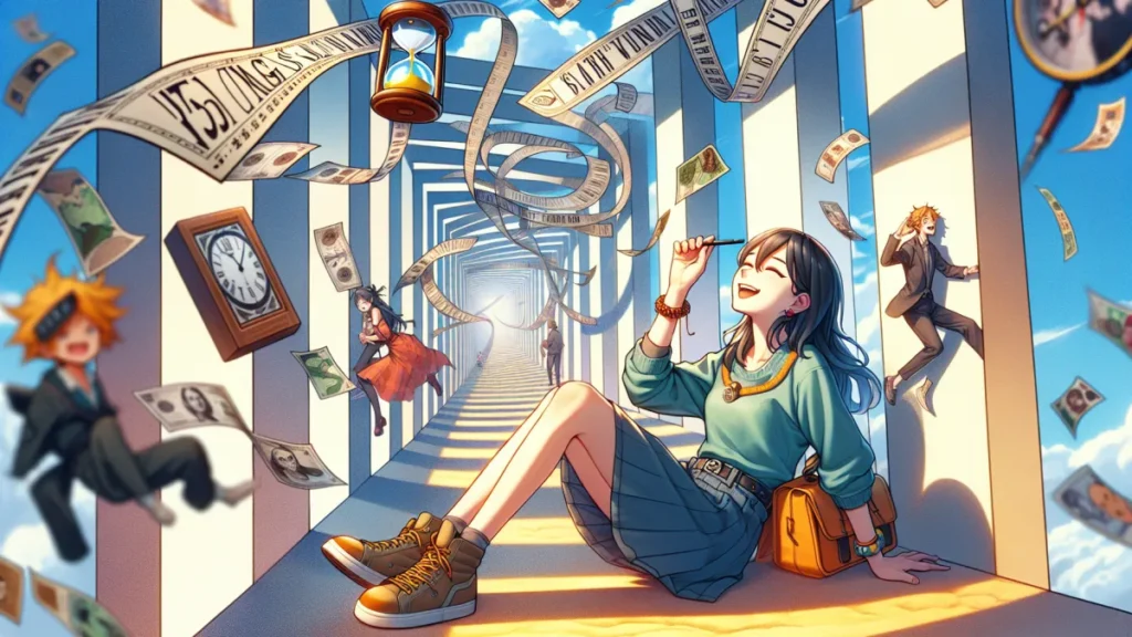 Mangá 7th Time Loop: A Vilã Desfruta de uma Vida Despreocupada