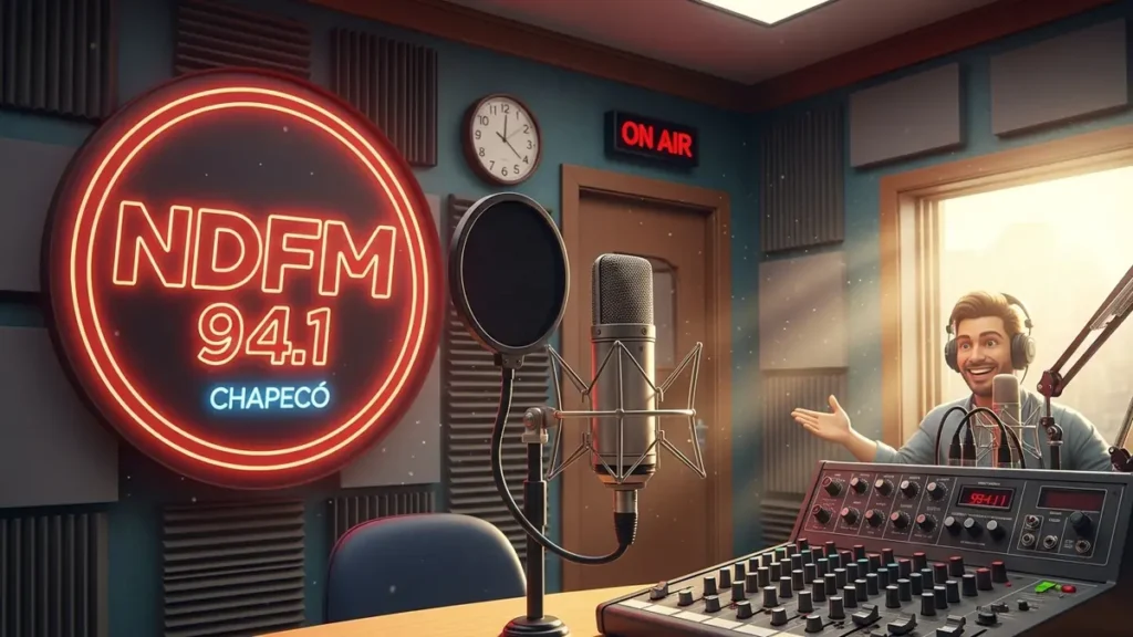 NDFM 94.1 começa a transmitir em Chapecó com programação local