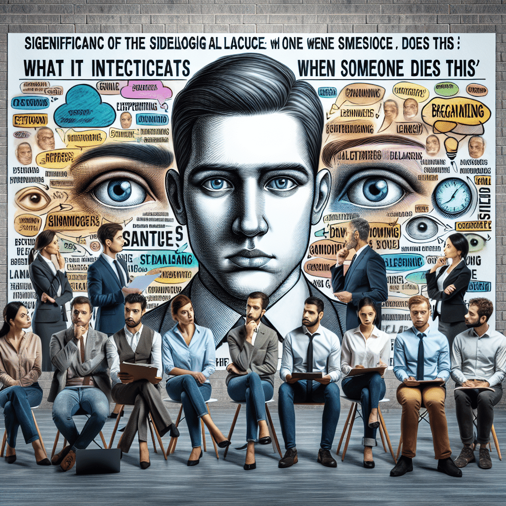 Significado do olhar de lado: o que indicar quando alguém faz isso Significado do olhar de lado: o que indicar quando alguém faz isso