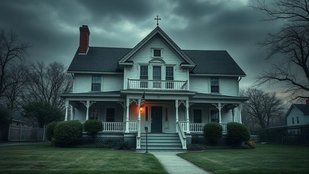 o destino da famosa casa mal-assombrada de Amityville o destino da famosa casa mal-assombrada de Amityville