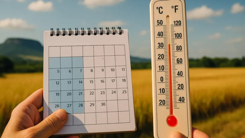 Quando acaba o frio em Goiás: calendário e clima típico