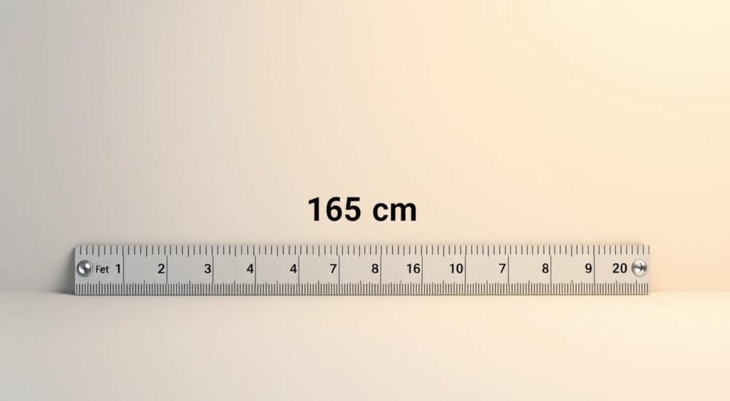 5'5'' em centímetros