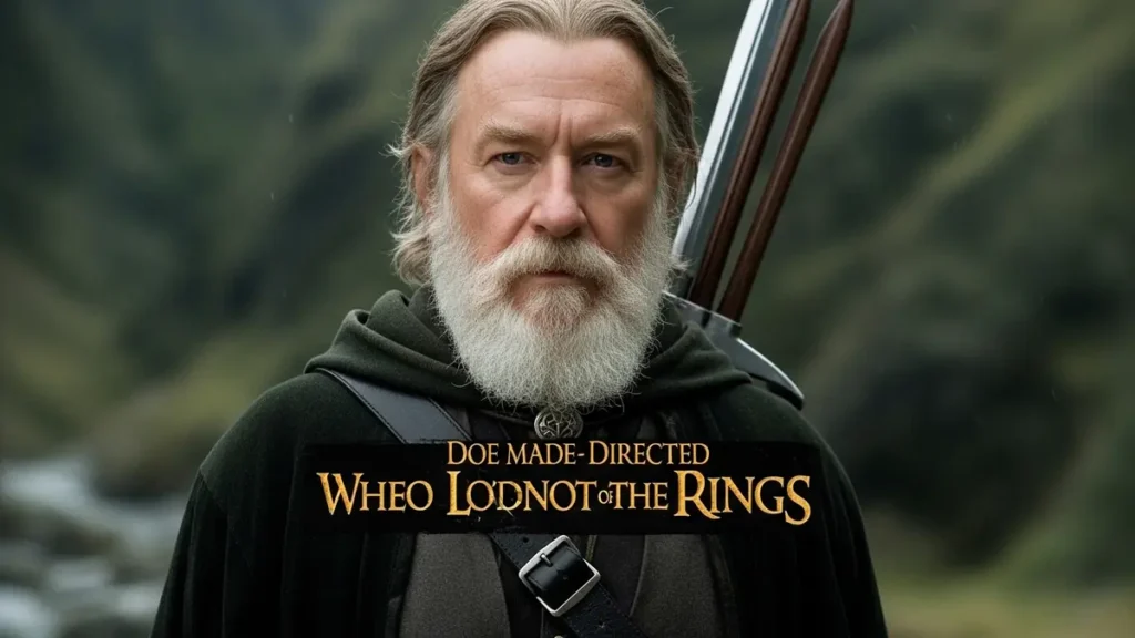 Quem fez o filme O Senhor dos Anéis e direção