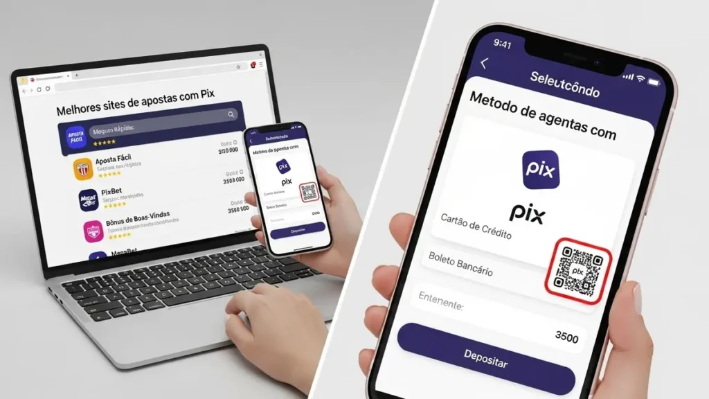 Como escolher uma casa de apostas com Pix