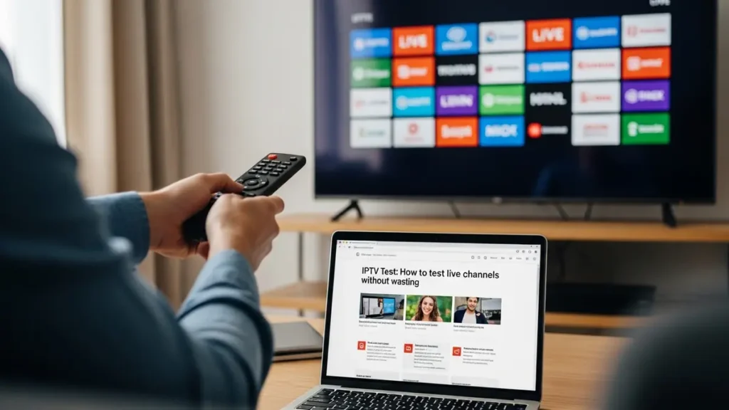 Teste IPTV: como testar canais ao vivo sem perder tempo