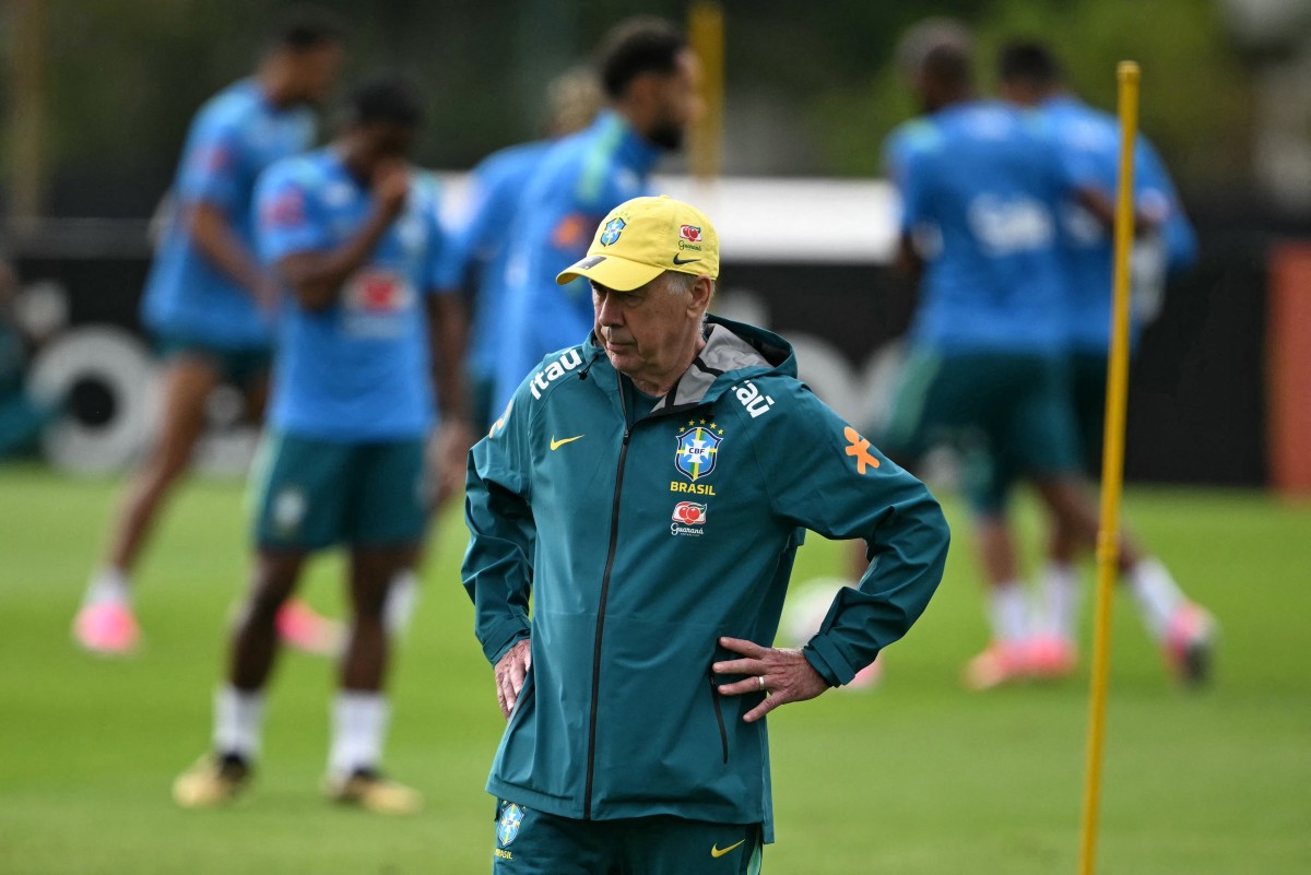 Ancelotti testará elenco inteiro no amistoso Brasil x Panamá