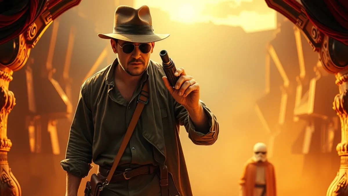 A parceria entre Spielberg e George Lucas na saga Indiana Jones