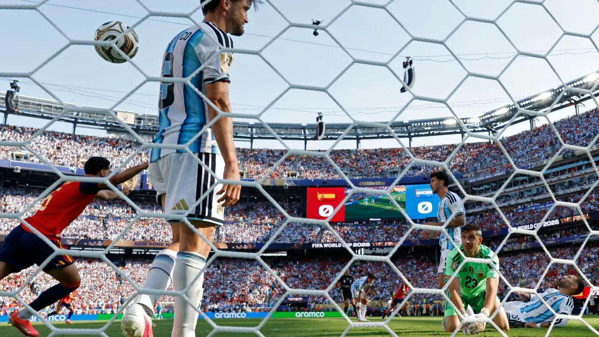 Brasil nunca secou tanto a Argentina como nesta final
