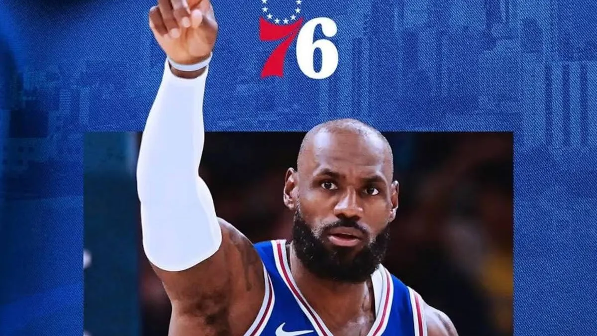 LeBron James assume armação e coloca 76ers na rota do título