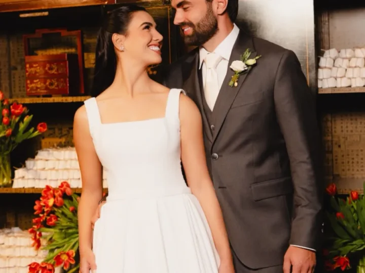 Isabela Lim e Felipe Nogueira se casam em Brasília